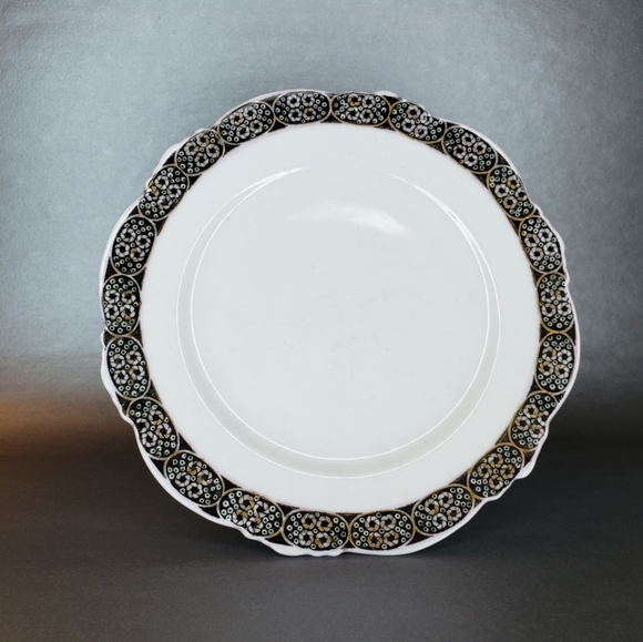 Ancient vase for cakes plate, porcelain, Gardner - Picture 3 of 5